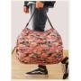 HR128 Camouflage Environmental Protection Storage Bags Polyester Folding Portable Reusable Shopping Bag Travel Grocery Tote Bag