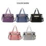 Custom Logo Dry Wet Separated Gym Yoga Bag Crossbody Sport Weekender Overnight Tote Travel Duffle Bag