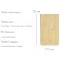 Oem Odm Menu Card Holder Folder Bar Spa Fast Food Hotel Club Coffee Restaurant List Wood Grain Menu Book Display Cover