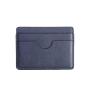 Rfid blocking leather card holder slim front pocket men's card holder