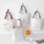 Gelory New Personality Small Fresh Shopping Storage Bag Casual Shopping Ladies Handbag Canvas Bag