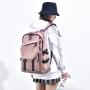 Casual Large Capacity Men & Women polyester fabric backpack shoulder back bag teenager backpack 14 in laptop bag for wholesale