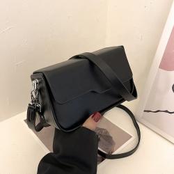 Fashion Women Bag PU Fabric Easy Clean Sweet Square Shape High Quality Shoulder Bags Solid Color