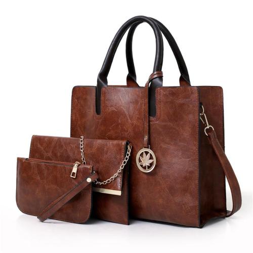 China Supplier Bolsos Set 3 PCS Women's Shoulder Tote Bag Handbag Bags For Women