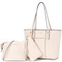 LOVEVOOK Stylish 3 in 1 ladies designer handbag sets luxury bags Tote Purse Shoulder Bag work women's purses and hand bags