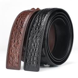 Cinturon De Cuero Wholesale Famous Brand Designer Genuine Crocodile Leather  Belly Straps For Mens 2022 Alligator Belts