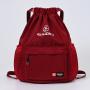 LX047 Custom Drawstring Backpack Lightweight Travel Sport Basketball String Bag with Pocket for Swimming Beach Fashion Sport Bag