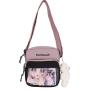 China Factory Women Waterproof Crossbody Bag Canvas Girls Shoulder Bag With Clear Window Custom Mini Ladies ITA Bag