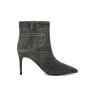 Bottes Femme Ladies Autumn Winter Cowgirl Boots Pointy Toe Stiletto Heels Stylish Dress Short Boots Women Denim Ankle Booties