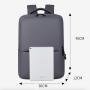Fashionable and Minimalist Computer Backpack Trend Men's Large Capacity Travel Bag Business Leisure Backpack College Backpack