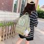 ZR841 Rabbit Girls Schoolbag New Fashion Nylon Waterproof Backpack High Quality Schoolbag Travel Student Zipper Laptop Bag