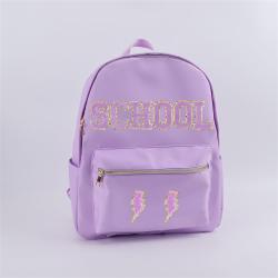 Keymay Custom Logo Secondary Primary School Bag Nylon Waterproof Travel Bag Kids Backpack Cute print Mini Backpack