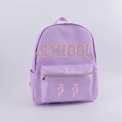 Keymay Custom Logo Secondary Primary School Bag Nylon Waterproof Travel Bag Kids Backpack Cute print Mini Backpack
