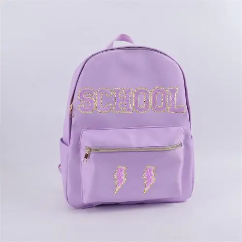 Keymay Custom Logo Secondary Primary School Bag Nylon Waterproof Travel Bag Kids Backpack Cute print Mini Backpack
