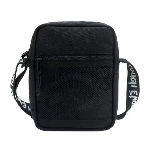 Gelory Wholesale Black Crossbody Messenger Bag Organizer Fanny Pack Small Shoulder Bag For Men Women