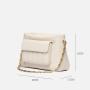 2024 New Fashion Ladies Purse And Handbags Custom PU Shoulder Bag With Nice Gold China Fashion Messenger Bags For Women