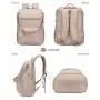 LOVEVOOK custom waterproof women backpack bag with 15.6 inch laptop pocket lightweight nylon casual backpacks for school college