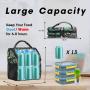 High Quality Insulated Reusable Lunch Bag Adult Large Lunch Box for Women and Men with Adjustable Shoulder Strap Cooler Bag
