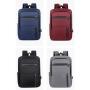HR162 Unisex USB Charge Waterproof Business Men's Bags Fashionable And Simple Travel Backpack Oxford Business Laptop Backpacks