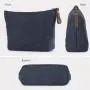 Gelory Professional China Supplier Durable Canvas Large Makeup Bag Pouch Purse Cosmetic Organizer for Women