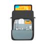 KBW649 Customized Logo Hot Sale Oxford Cloth Tablet Bag Shoulder Crossbody Bag Waterproof Laptop Storage Bag