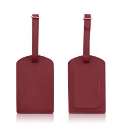 Custom Personalized Name Tags Strap Pu Leather Luggage Tag Printed Wedding Favor Logo Travel Tag luggage identifiers suitcases