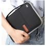 KBW211 2023 Hot Multifunctional Waterproof ID Bag RFID Travel Passport Bag Anti-theft Swipe Card Bag Multifunctional Coin Purse
