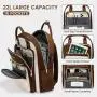 LOVEVOOK 15.6 Inch Laptop Backpack for Women Large Capacity Work Back pack Purse Waterproof Travel Day Pack for Teacher Nurse