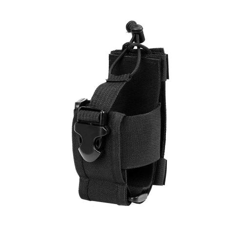 Wholesale custom outdoor tactical walkie-talkie protective cover multifunctional nylon waterproof MOLLE adjustable radio cover