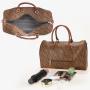 Susen Chrisbella 2022 Short distance large capacity handbag fashionable boarding leather travel bag for women