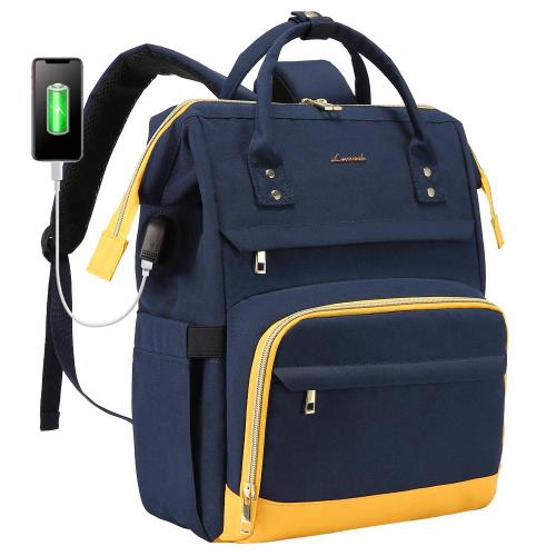 Lovevook 2022 15.6 17 inch Large Nylon Travel Backpack Men Waterproof Cute School Computer bags Laptop Backpacks Women
