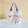 Gelory New Personality Small Fresh Shopping Storage Bag Casual Shopping Ladies Handbag Canvas Bag