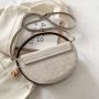 New Design Bag Fashion Hot Sell Round Pu Leather Handbags Woman Bags Pure Color Luxury Women Bag Handbag WF2208013