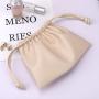 Hot Sale Emboss Pu Leather Drawstring Cosmetic Packaging Bag Waterproof PU Leather Makeup Pouch Bag