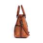 2024 Custom Luxury Emboss Deer Leather Bag For Women Ladies Vintage Handbag