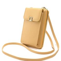 XL113 Imported Customised Mini Women's Mobile Phone Bag Wholesalers Shoulder Bag Zip Money Clip Crossbody Bag