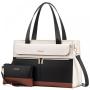 2023 LOVEVOOK New style 2pcs fashion casual  Leather shoulder bags Women briefcase ladies handbags and purses laptop tote bags