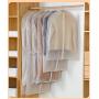 DC036 Hot Garment Bag Clothing Covers Dust Foldable Dress Clothes Cover Dustproof Garment Covers for Closet Clothes Bag