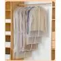 DC036 Hot Garment Bag Clothing Covers Dust Foldable Dress Clothes Cover Dustproof Garment Covers for Closet Clothes Bag