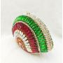New scalloped diamond clutch hollowed-out diamond evening bag bling rhinestone women luxury clutch evening bags