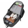 custom logo youth men's back bags multifunctional 17 inch business mochila sport travel laptop backpack with shoe storage