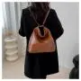 Popular design fashion retro stitching bag women's tote bag 2024 new high quality shoulder underarm bag backpack for women