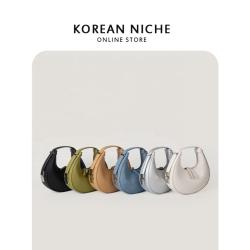 2024 New Arrival Trendy Denim Underarm Bags Comfortable Shoulder Bags Low Moq Ladies Soft Clutched Handbags Jean Bag for Women