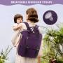 LOVEVOOK Custom logo Waterproof Baby Diaper Bag Travel Diaper Backpack with Changing Pad lightweight travel work mummy nappy bag