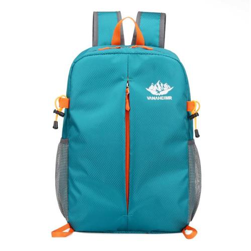 New Outdoor Folding Bag Travel Leisure Backpack Lightweight Large Capacity Backpack Student Backpack Logo