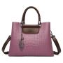 The New Fashionable Woman Handbag Custom The Versatile Silk Scarf Small Square Bag Pleated Embroidery Chain Crossbody Bag