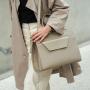 Custom Logo Big Capacity Women Tote Bags Pu Vegan Leather Luxury Ladies Crossbody Office Bags Laptop Bags Women Handbags