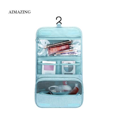 Hanging Makeup Bag Set Cosmetic Bag Waterproof Zip Handle Hanging Travel Toiletry Bag For Men And Women Make