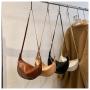 Pure Color Leather Crossbody Bags For Women Large Capacity Women'S Bags Shoulder Bag Fashion bolsas para mujer