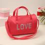 New Simple Portable Female Cosmetic Bag Fashion Travel Cosmetic Storage Handbag Toiletry Storage Bag